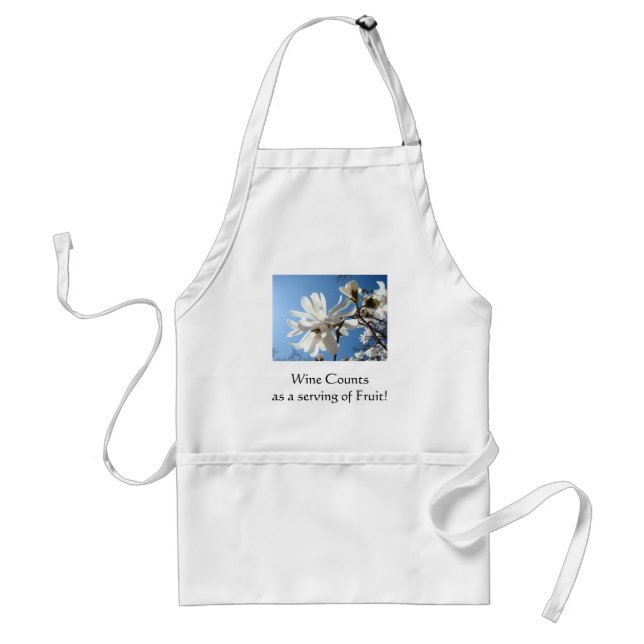Vin räknas som en portion frukt! förkläde Magnolio (Framsidan)