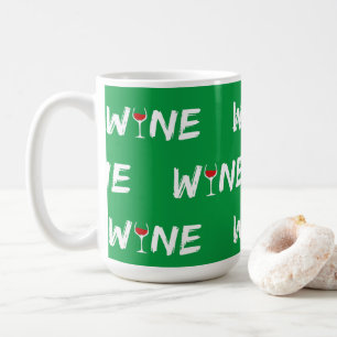 VIN Red Kaffemugg