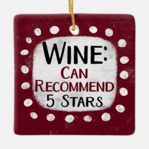 Vin Review 5 Stars Ornament