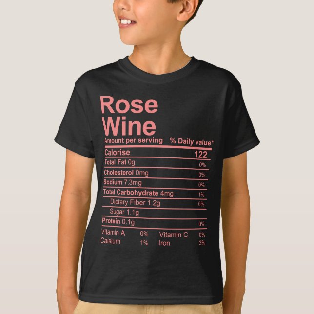 Vin ro t shirt (Framsida)