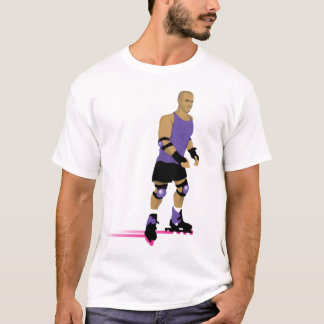 Vin Rollerblading Tee Shirt