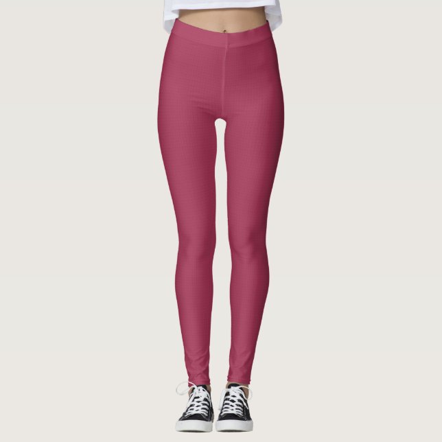 Vin rosa leggings (Framsida)