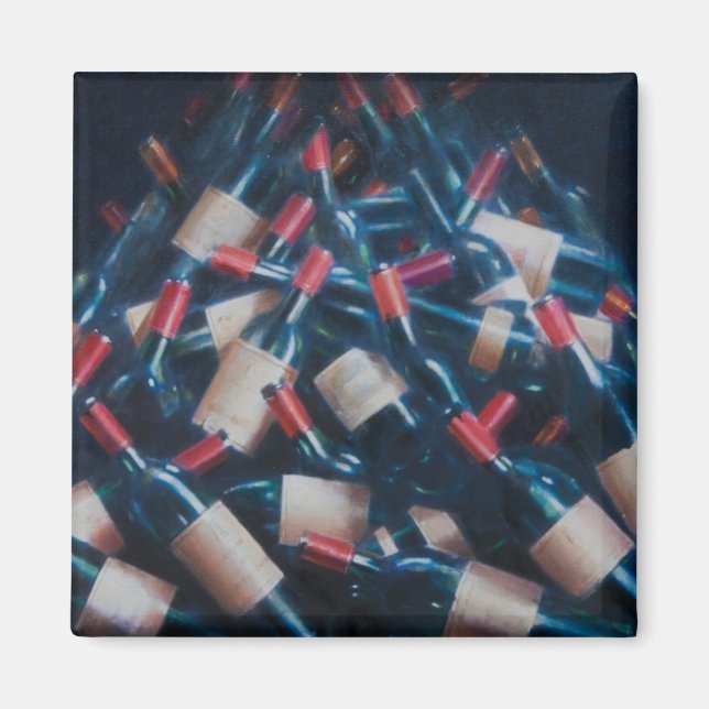Vin, rostade 2012 magnet (Framsidan)