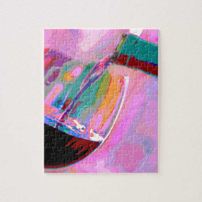 Vin rouge soirée fête pussel (Vertikal)