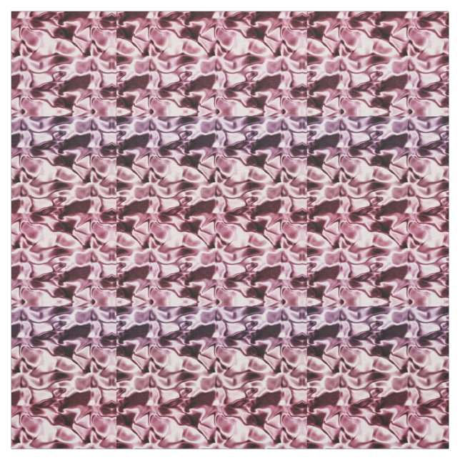 Vin Satin Swirls Abstrakt Fabric Tyg (Provkarta)