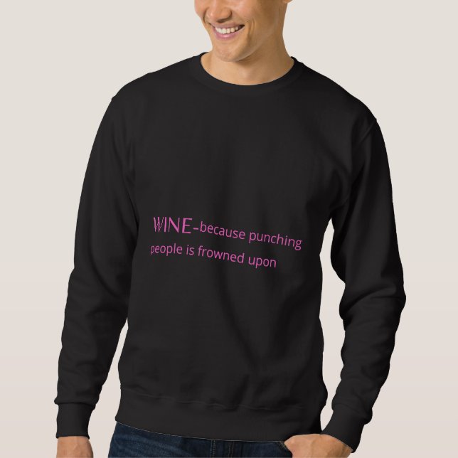 Vin Sav 10 Lång Ärmad Tröja (Framsida)