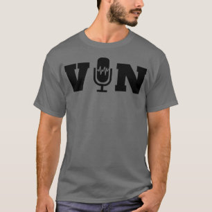 Vin Scully Microphone 12 T Shirt
