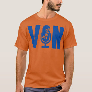 Vin Scully Microphone Vin Microphone 1 T Shirt