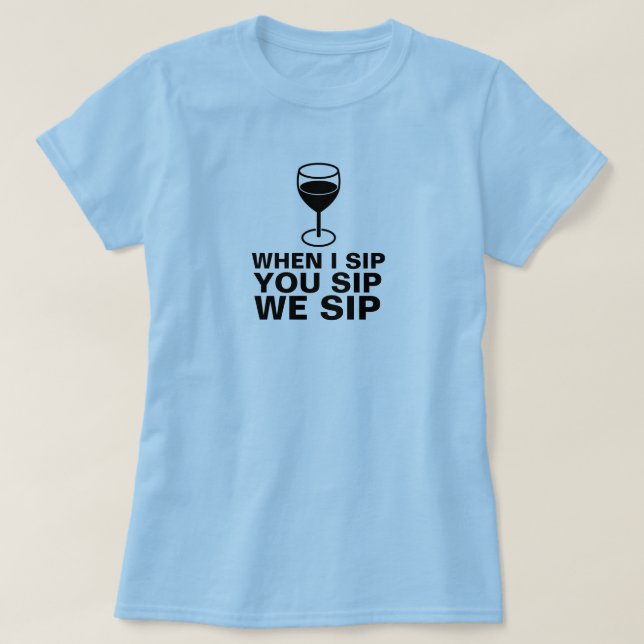 VIN SIP SHIRT T (Design framsida)