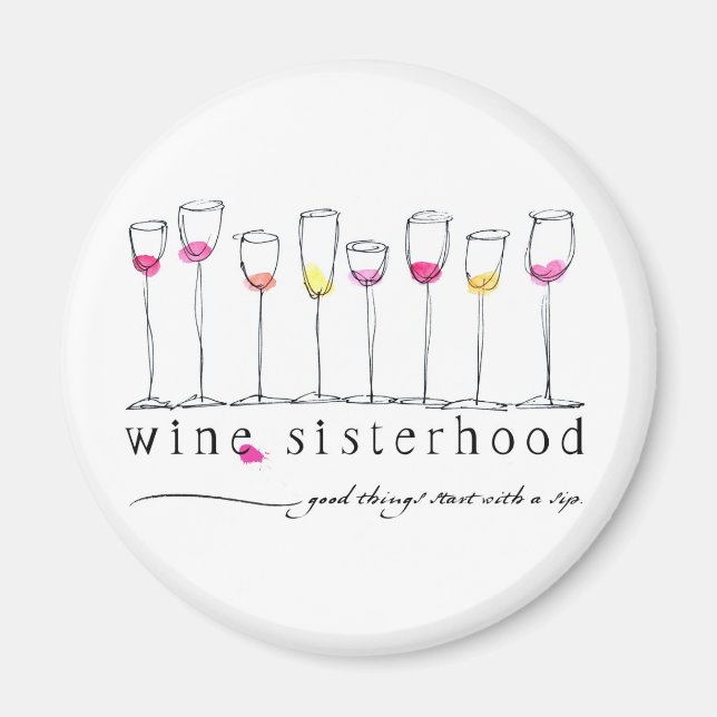 Vin Sisteri Magnet (Framsidan)