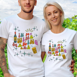 Vin Skapar Hobby-Anpassningsbar Text längst bak T Shirt