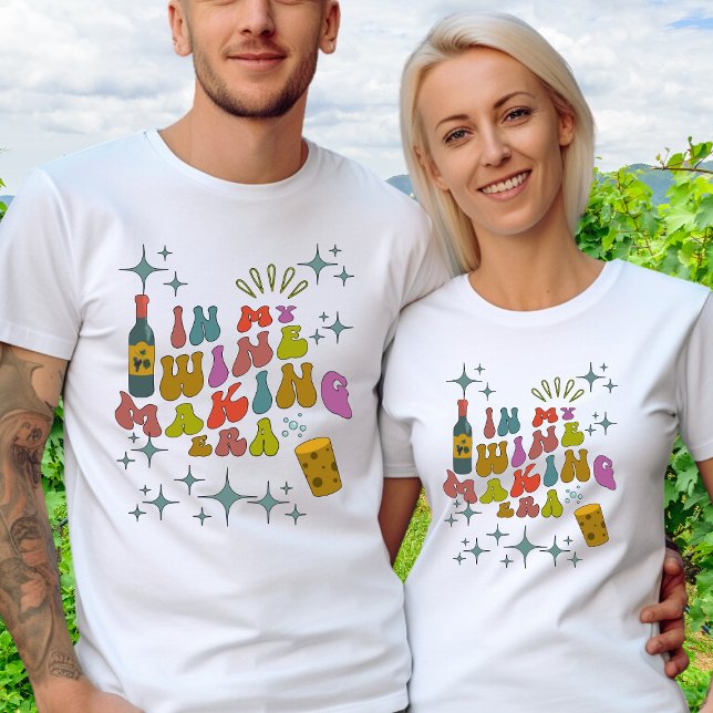 Vin Skapar Hobby-Anpassningsbar Text längst bak T Shirt (Skapare uppladdad)