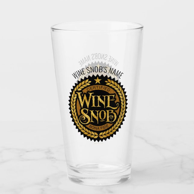 Vin Snob Glaskopp (Framsida)