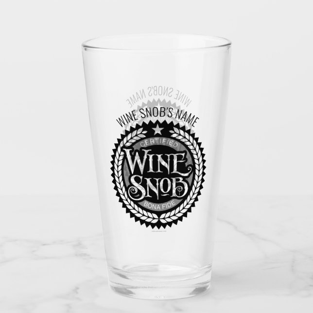 Vin Snob Glass Glaskopp (Framsida)