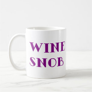 Vin snob kaffemugg