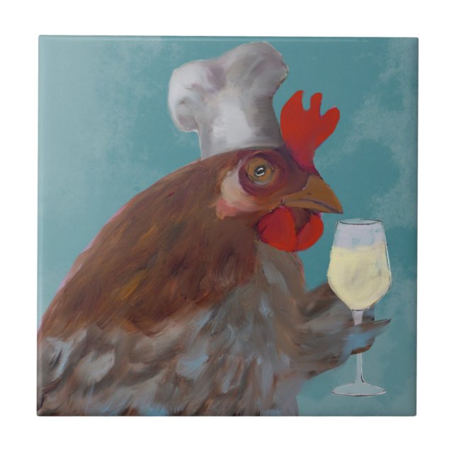 Vin Snob Kakelplatta (Framsidan)