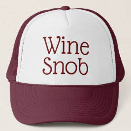 Vin Snob Truckers Hat Keps