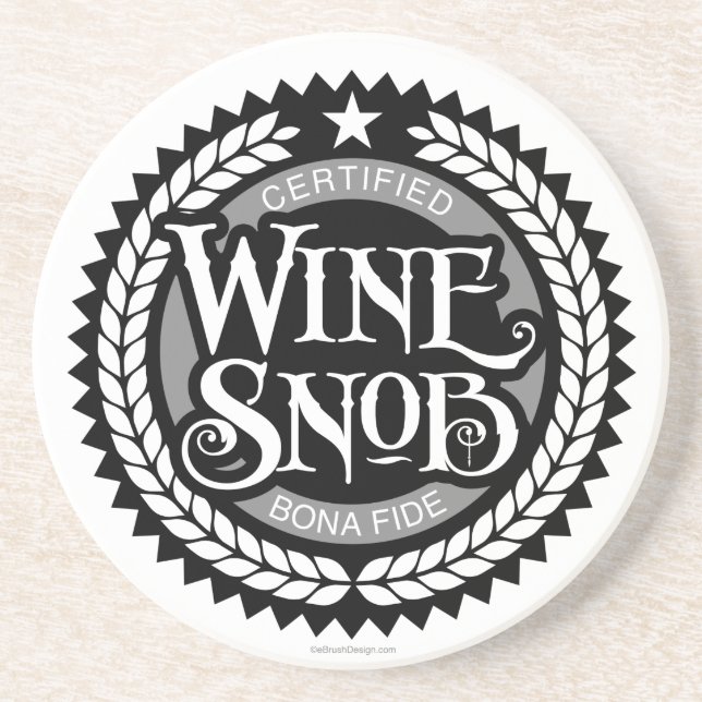 Vin Snob Underlägg (Framsidan)