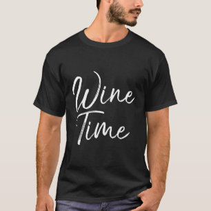 Vin som ska dricka Vin tid T Shirt