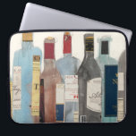 Vin & Spirits Laptop Fodral<br><div class="desc">Vin & Spirit II av Samuel Dixon. Har en samling vin och sprit.</div>