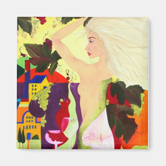 Vin-sprit Magnet (Framsidan)