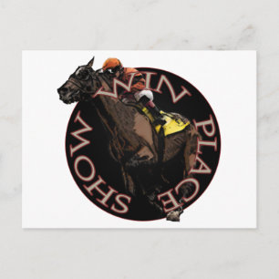 Vin, Ställe, Show - Horse Tävla Gear Vykort