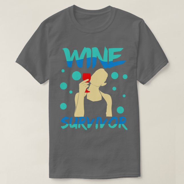 Vin Survivor T Shirt (Design framsida)