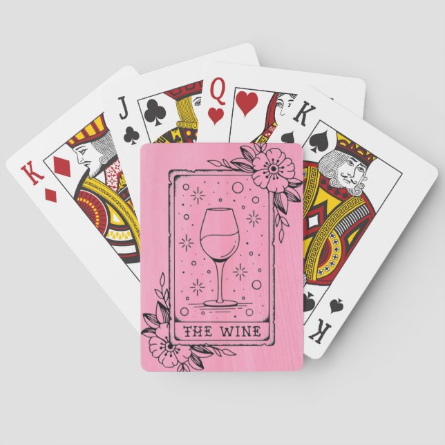 Vin Tarot Card Casinokort (Baksidan)