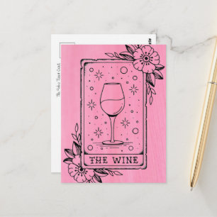 Vin Tarotkort vykort