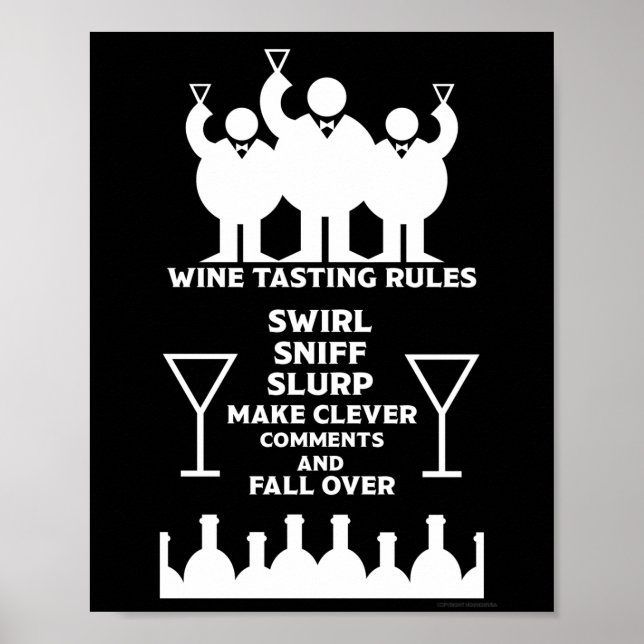 Vin Tasters Poster (Framsidan)