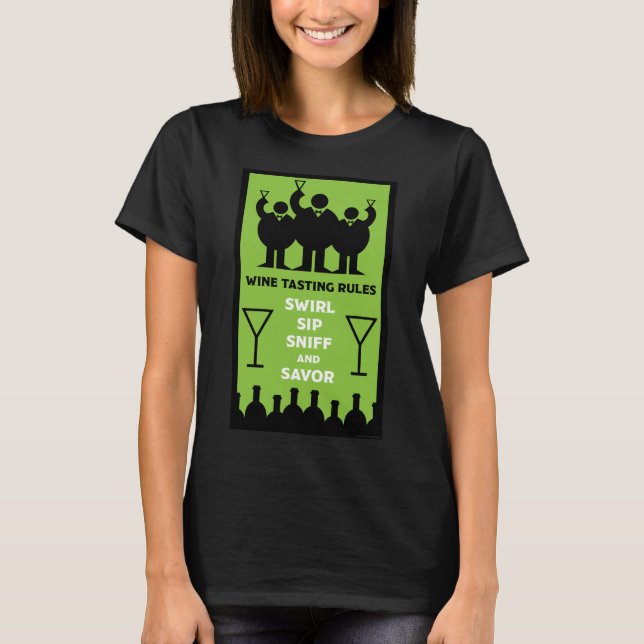 Vin Tasters T-Shirt (Framsida)