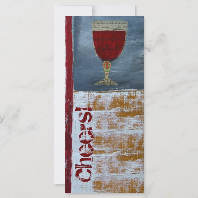Vin Tasting Scorecard - Cheers (Framsida)