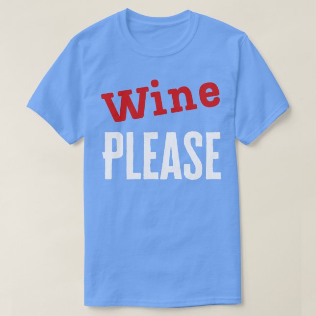 Vin Tasting T Shirt (Design framsida)