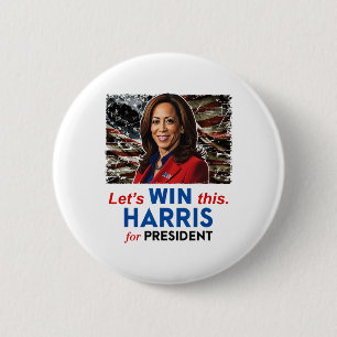 Vin this Harris till president Kamala Harris 2024 Knapp