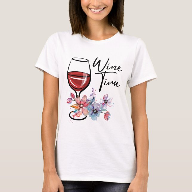 VIN TID T SHIRT (Framsida)