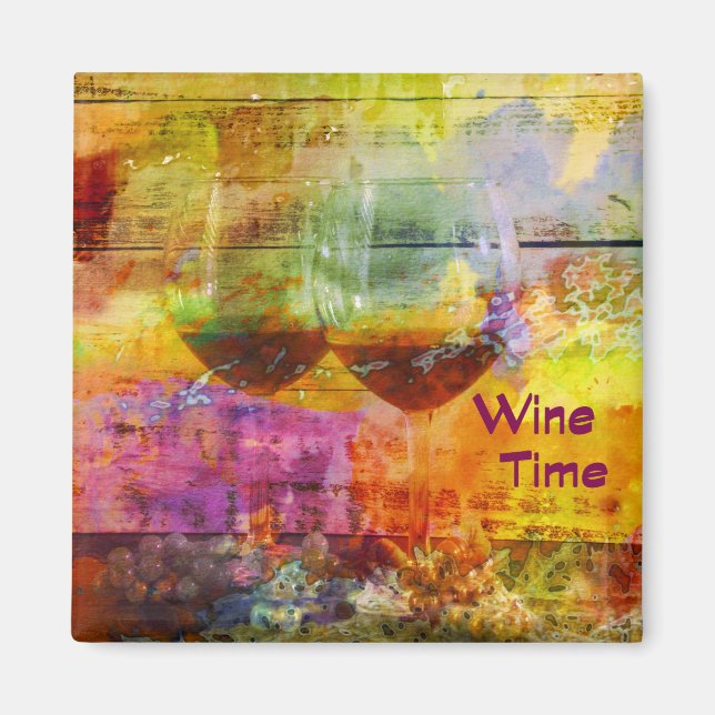 Vin Time Magnet (Framsidan)