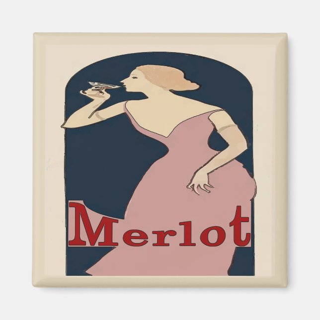Vin Time, Merlot Magnet (Framsidan)
