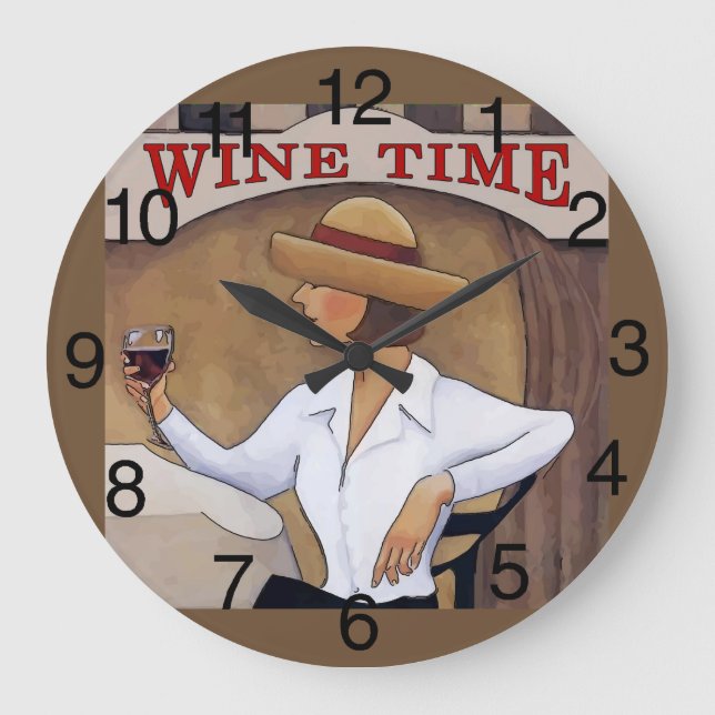 Vin Time, Stor Klocka (Framsida)