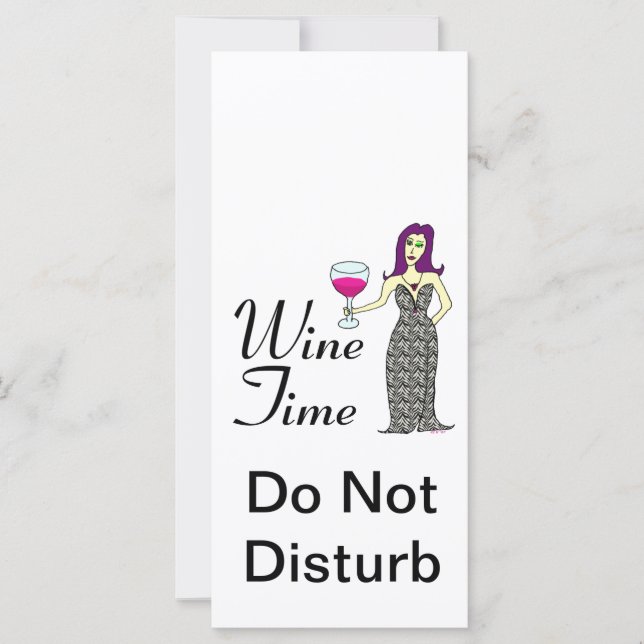 "Vin Time" WineWomenDesigns.com Marknadsföring (Framsida)