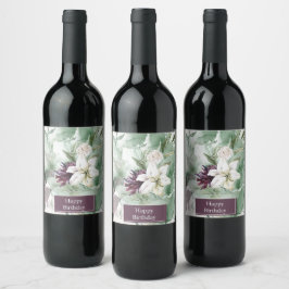 Vin Tote Vinflaska Etikett