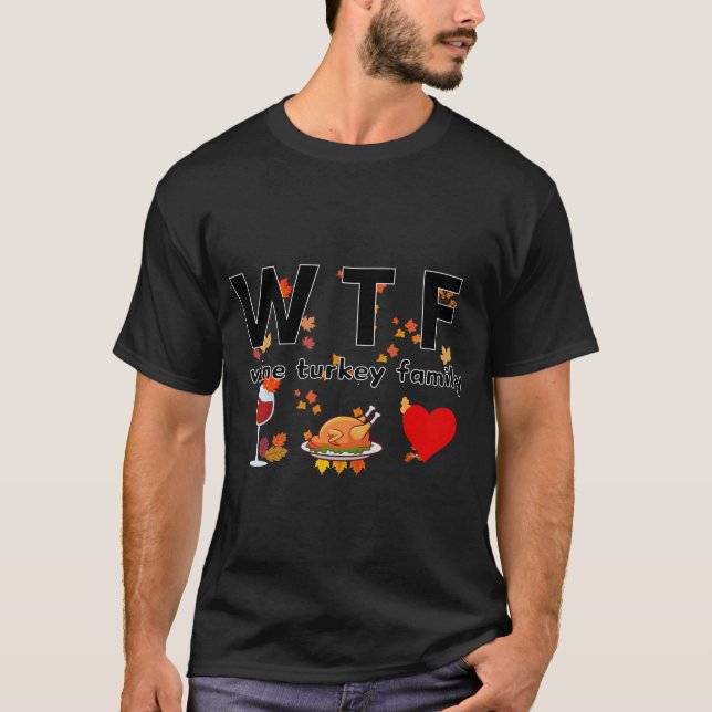 Vin Turkiet Familj W T F Shirt (Framsida)