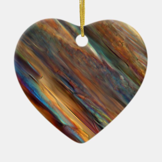 Vin under mikroskopet - Pinot blanc Julgransprydnad Keramik (Framsidan)