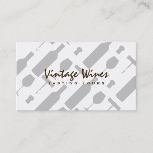 Vin-uppsättning VINTAGE Visitkort