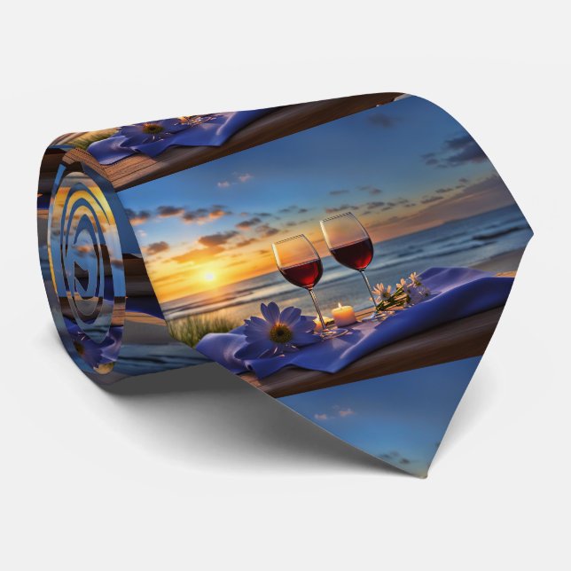 Vin vid stranden slips (Rullad)