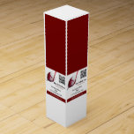 Vin, Vin, Pub/Winery, Puerto Red Presentask För Vinflaska<br><div class="desc">Pullar Red Vin,  Vin Pub/Winery Vin Box med Affärskort Store.</div>