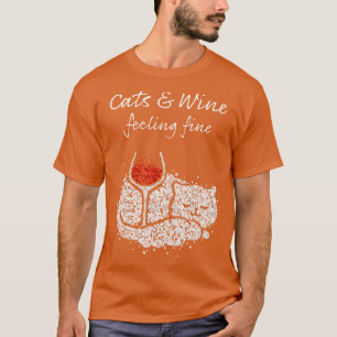 Vin Vino Vin Cat Owner Cat Hangover T Shirt