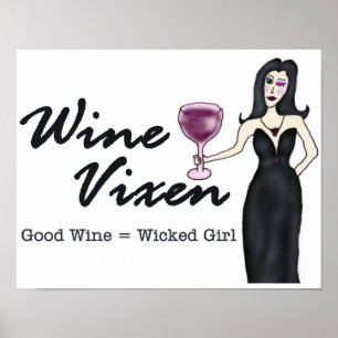 Vin Vixen Wicked Girl Poster