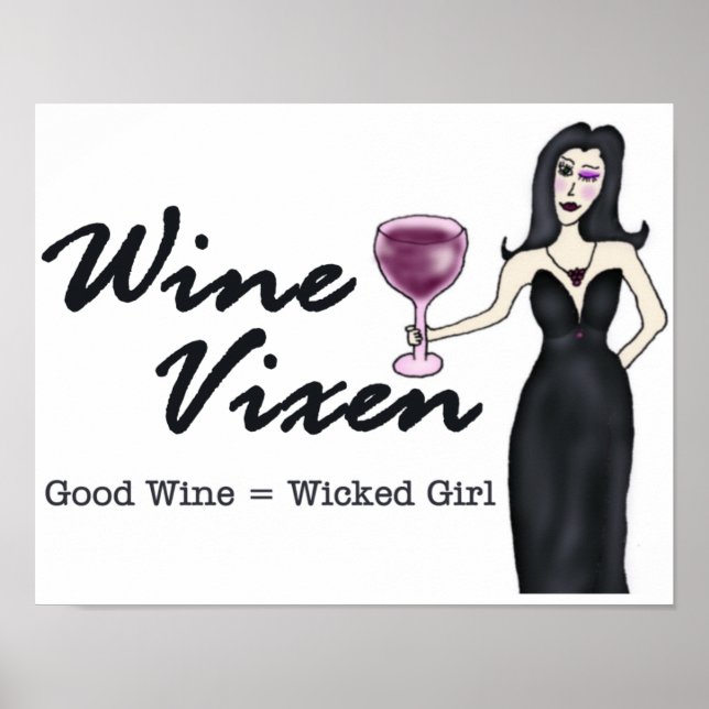 Vin Vixen Wicked Girl Poster (Framsidan)
