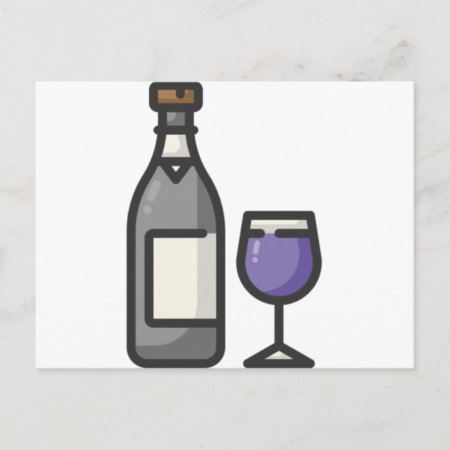 vin vykort (Framsida)