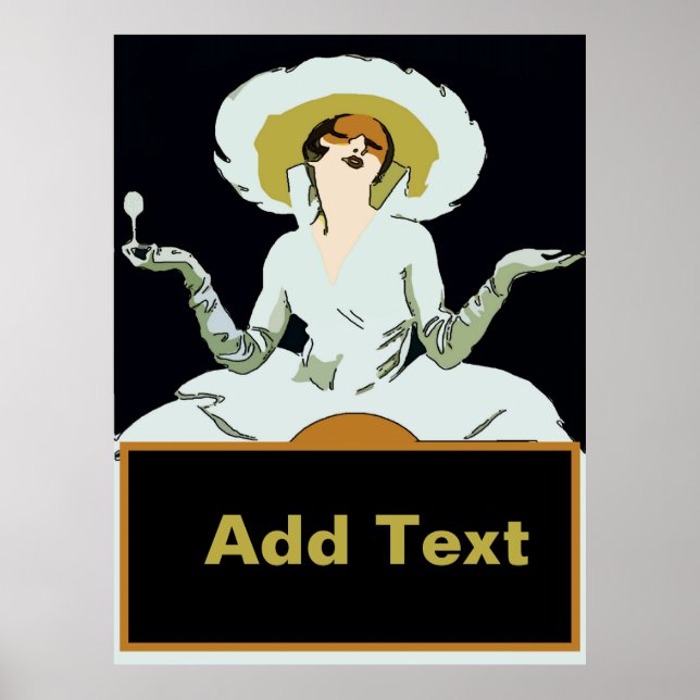 Vin Woman & Add Text hit Poster (Framsidan)